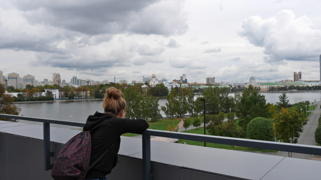 Wie auch alle anderen russischen Städte die wir besucht haben, hat Jekaterinburg einen Fluss