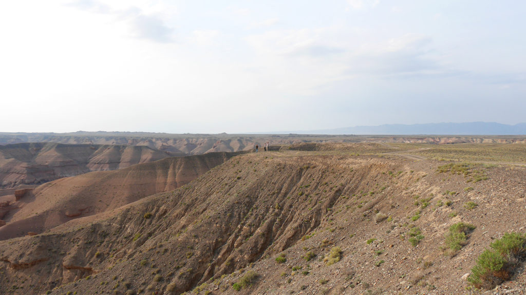 Looking into the endless canyon