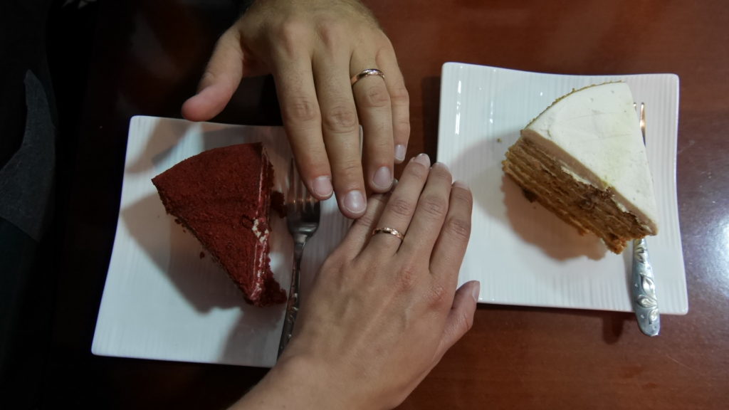 Our wonderful “wedding” rings and cakes