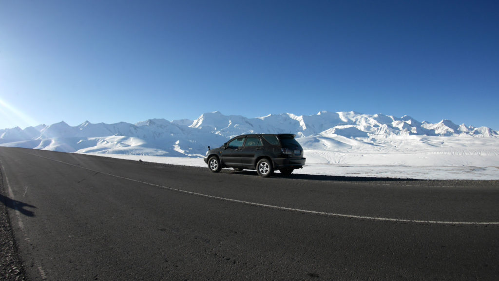 Border crossing from Kyrgyzstan to China