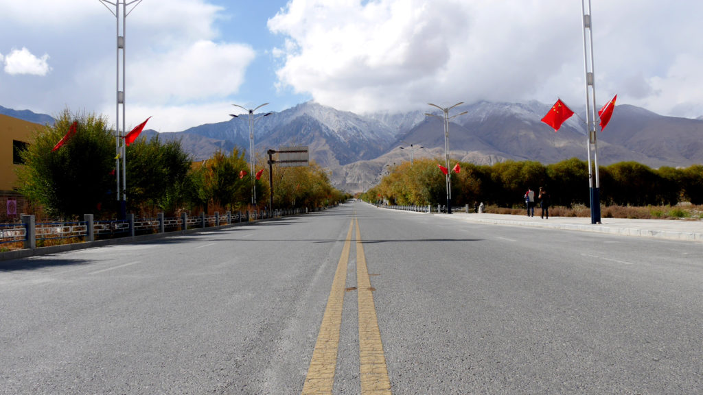 Perfect road for skating