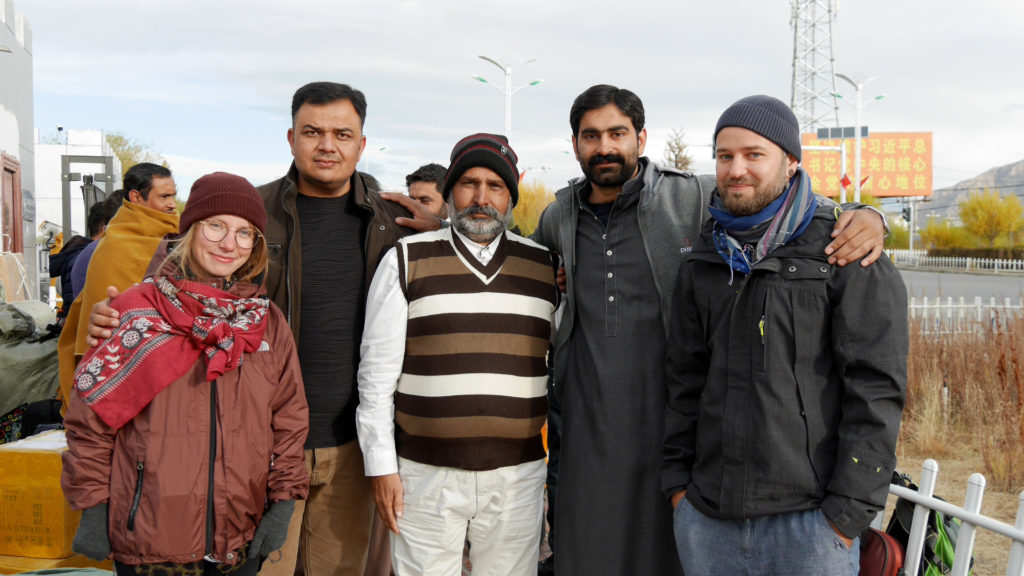 Posing with our Pakistani gang