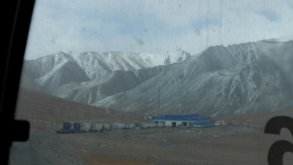 Die Grenzstation am Khunjerab Pass