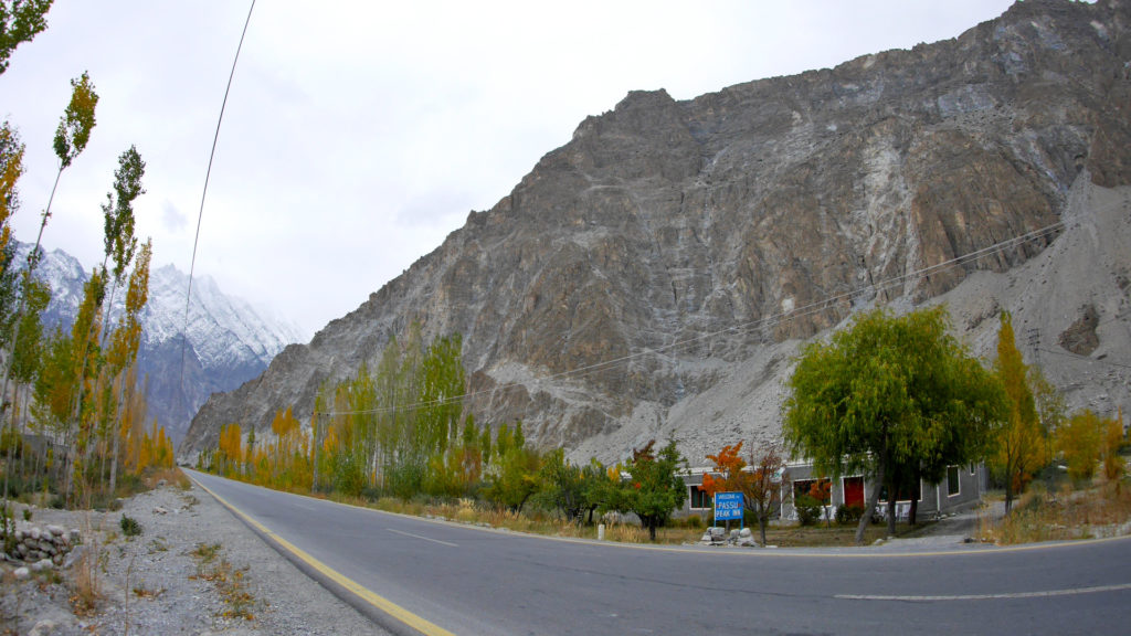 The Passu Peak Inn along the Karakoram Highway