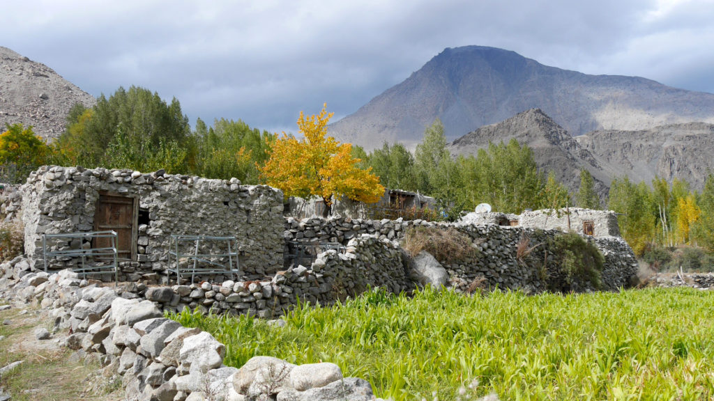 The houses in Hussaini were very similar to the ones in Passu