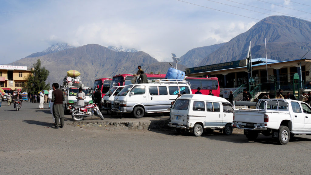 Gilgit bus station