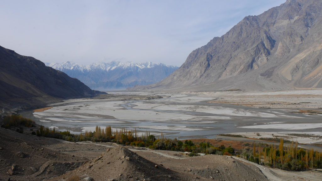 Ausblick auf das Shigar-Tal am Weg