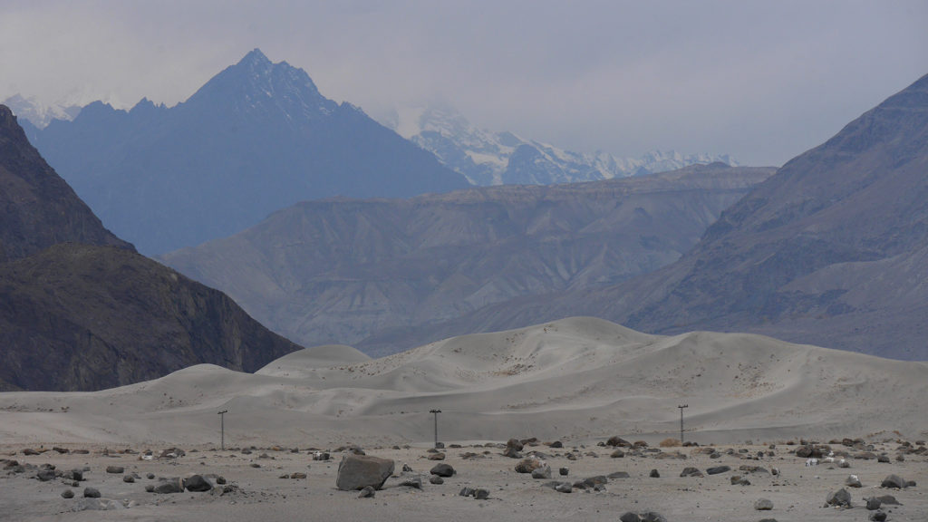 The dunes of the Cold Desert