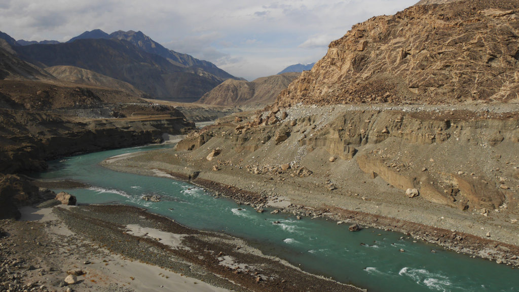 Letzte Ausblicke vom Karakoram Highway