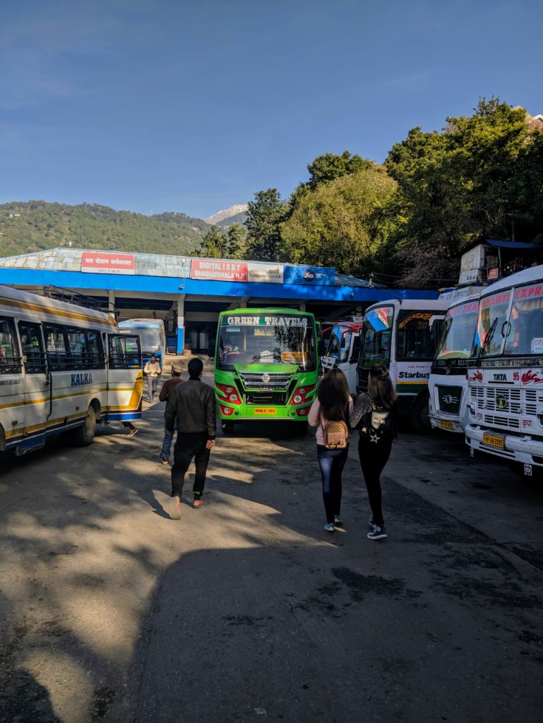 Busstation in Lower Dharamshala