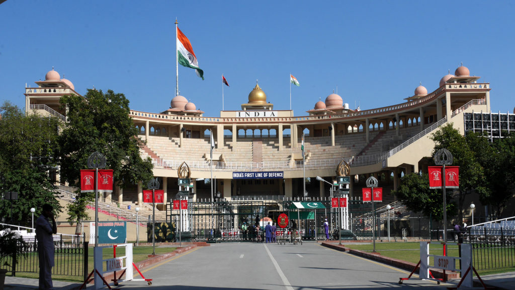 At Wagah Border