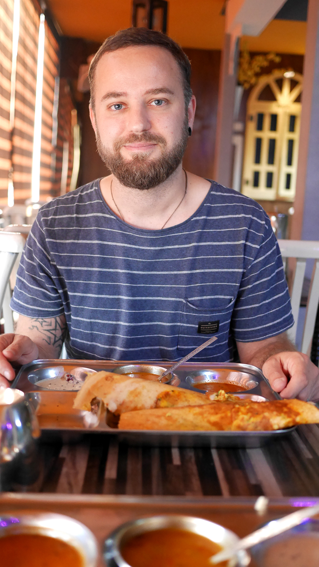 Masala Dosa in the ”Bombay something” restaurant