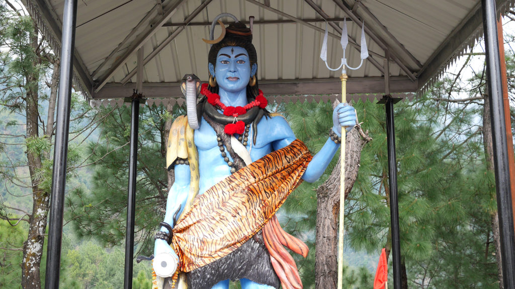 Shiva in klassischer Aufmachung