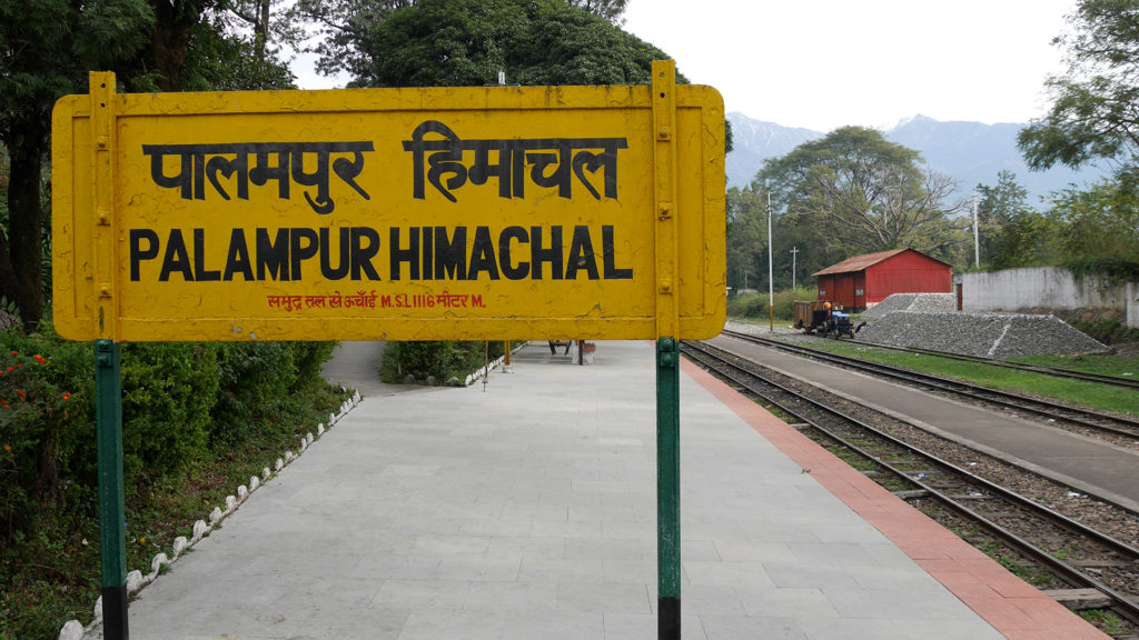 Bahnhof in Palampur