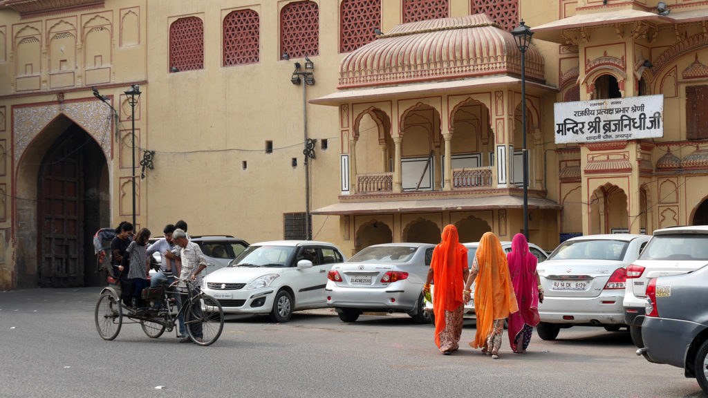 Streets of Jaipur were beautiful