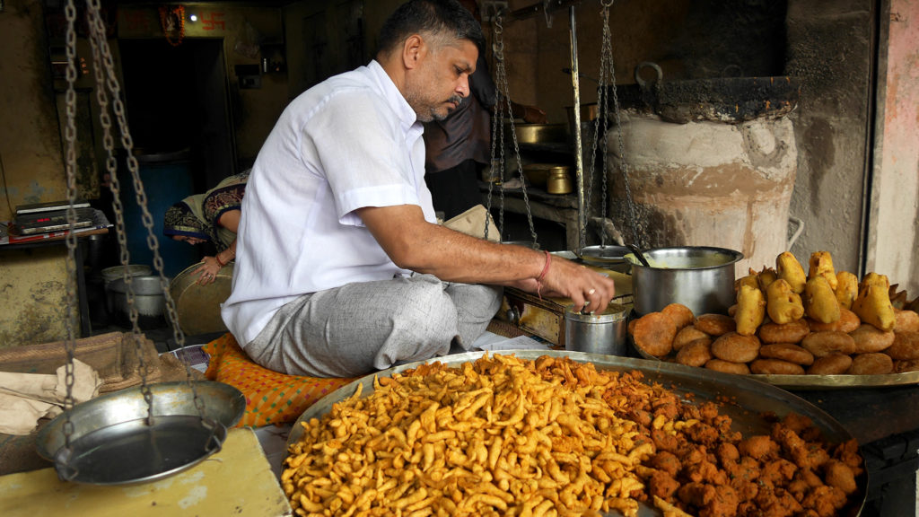 One of the best things on Jaipur's streets: the food