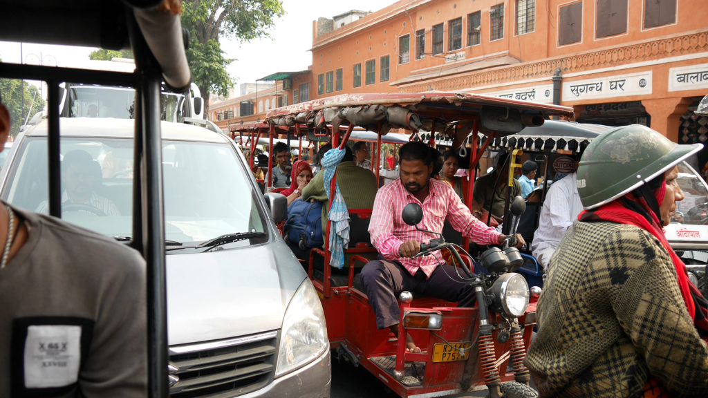 Jaipur's traffic