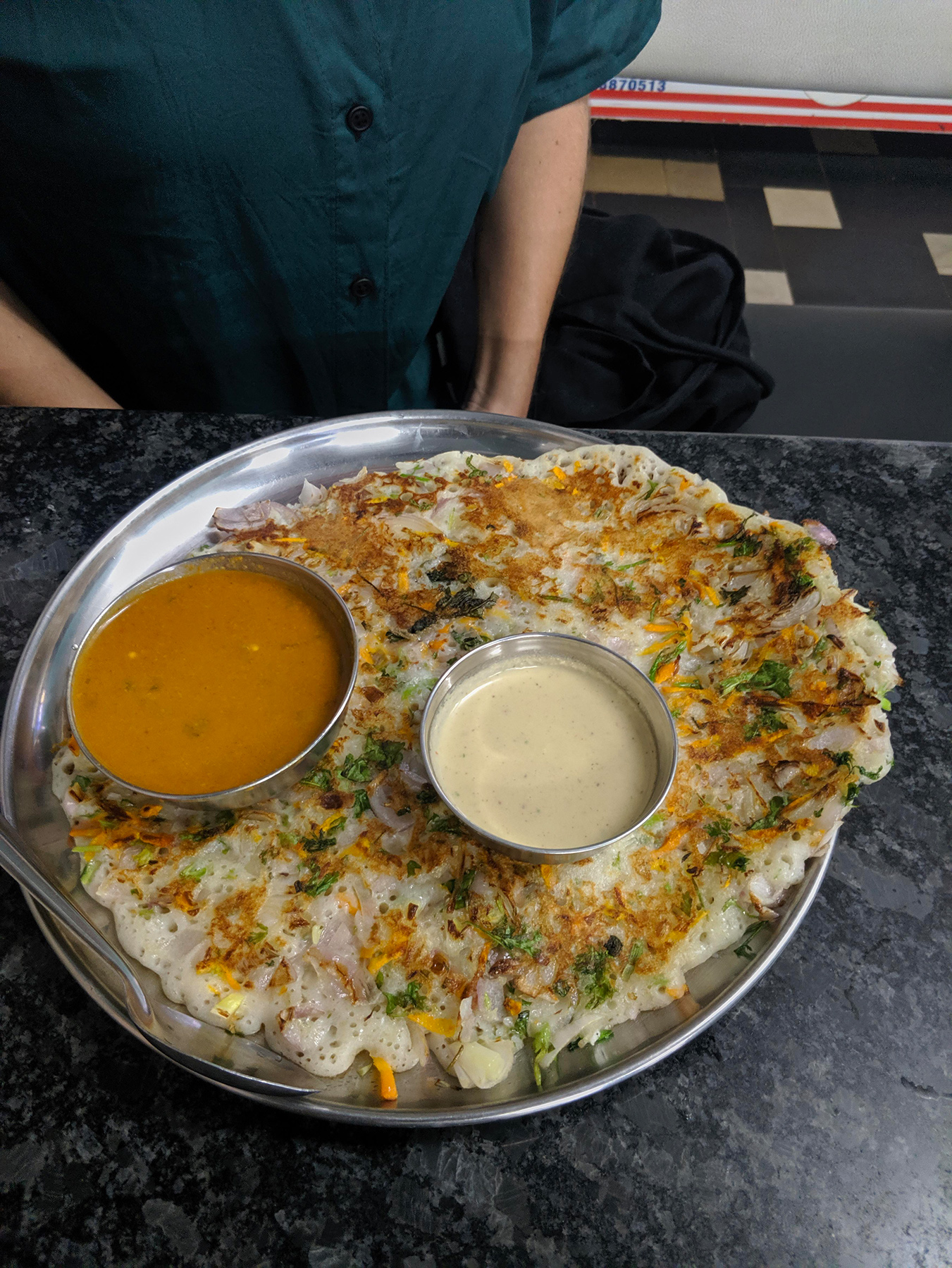 Großartige Onion Dosa