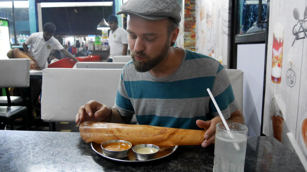 You can judge from Seri’s face how good the dosa was