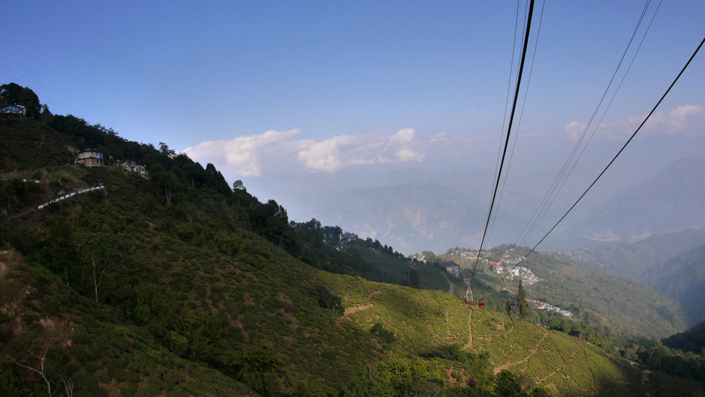 Seilbahn in Darjeeling