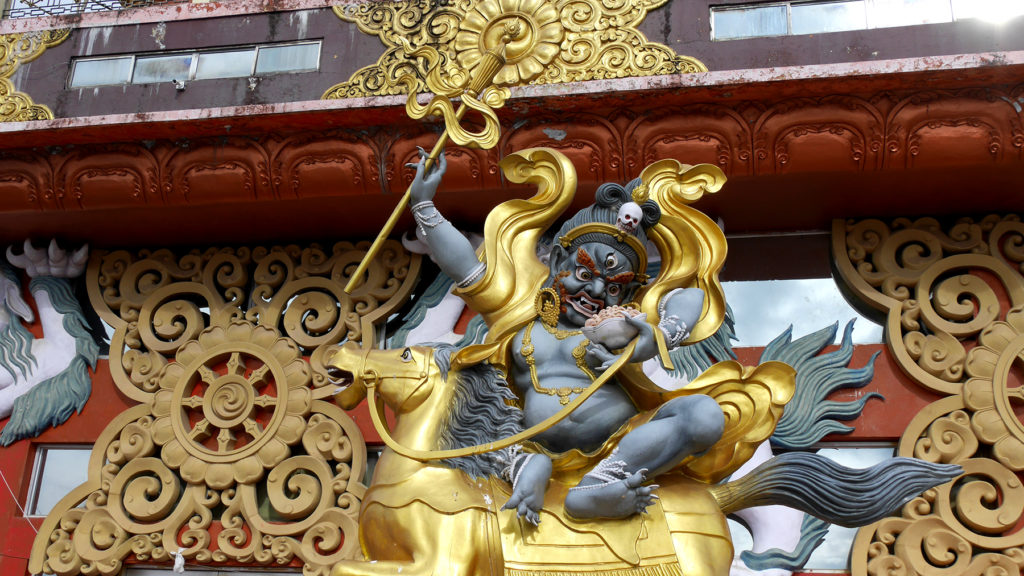 In the last weeks we have learned that Buddhist demons look really cool