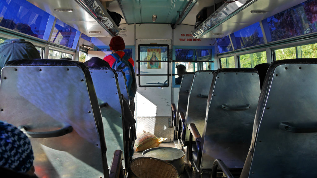 Bus from Sohra to Tyrna