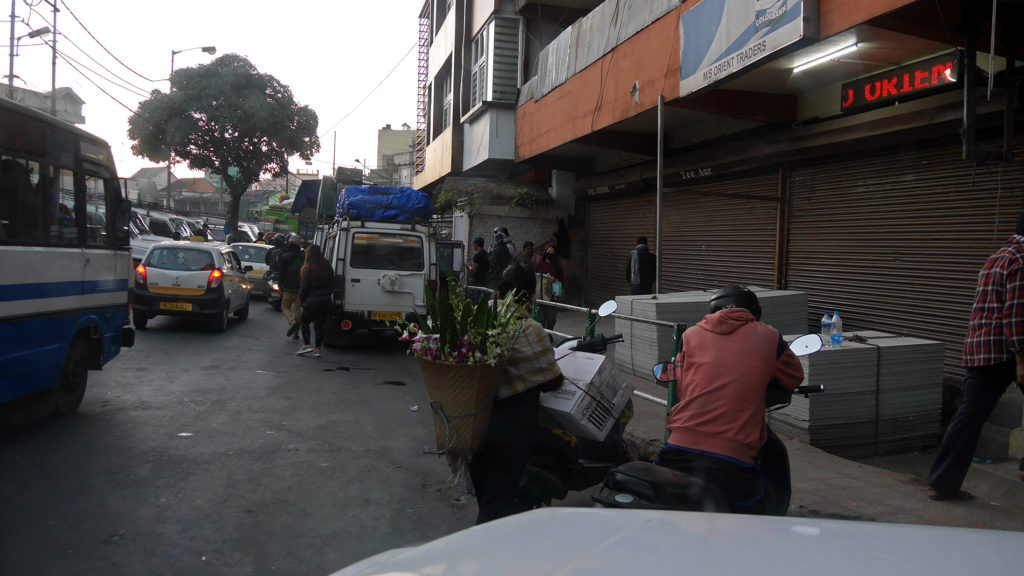 At Aizawl's sumo stand