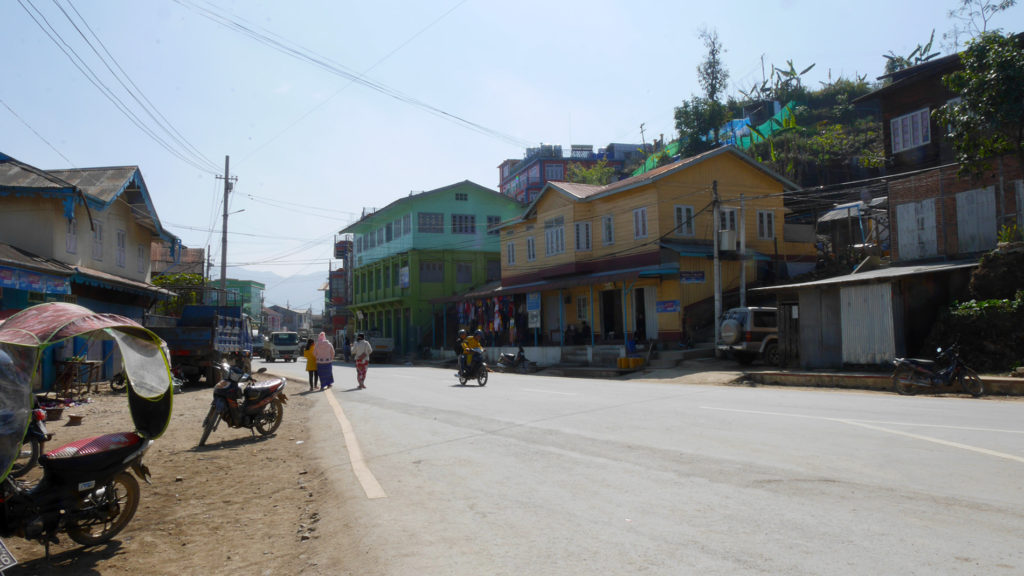 The main street of Tedim