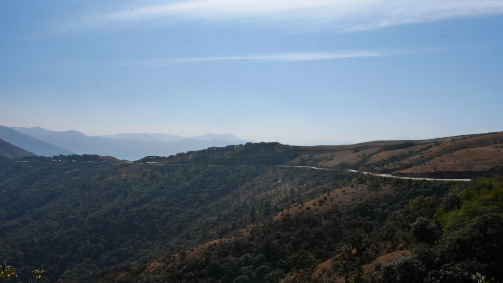 The road from Tedim to Kalay