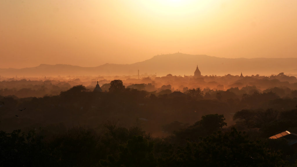 Bagan sunset