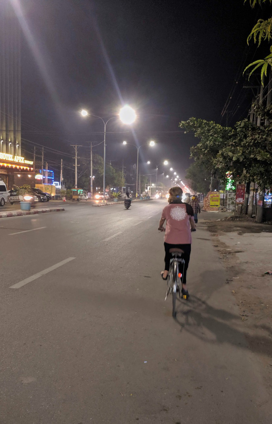 Bicycling in Mandalay