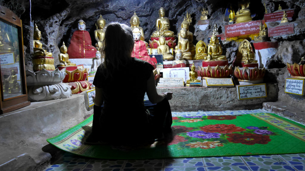 Small meditation cave