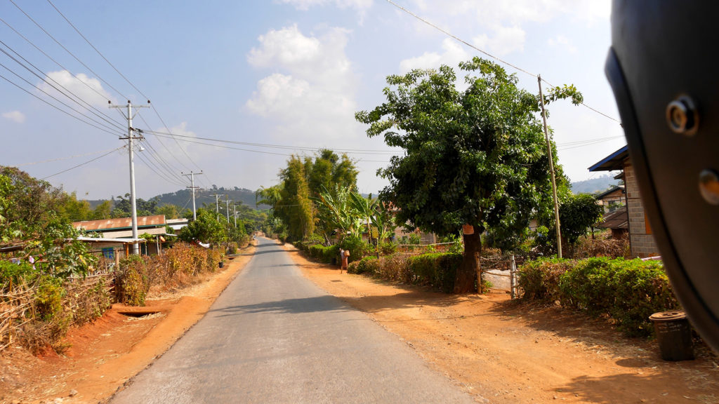 Dorf auf unserem Weg von Pindaya nach Nyaungshwe