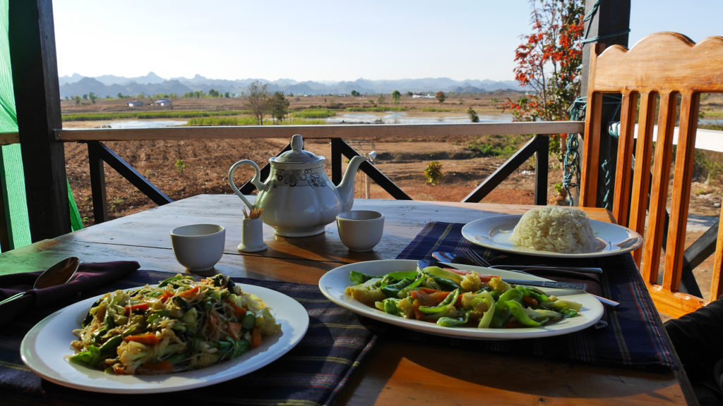 The food and the views of Marco Polo restaurant