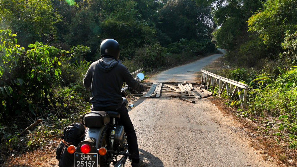 Most of the bridges were like this