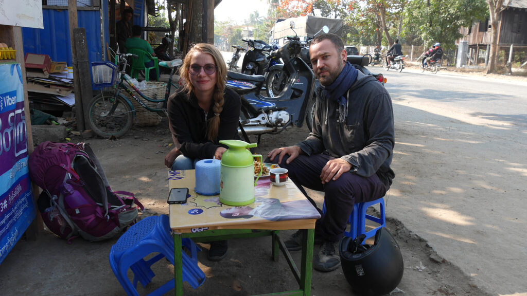 Our roadside breakfast spot