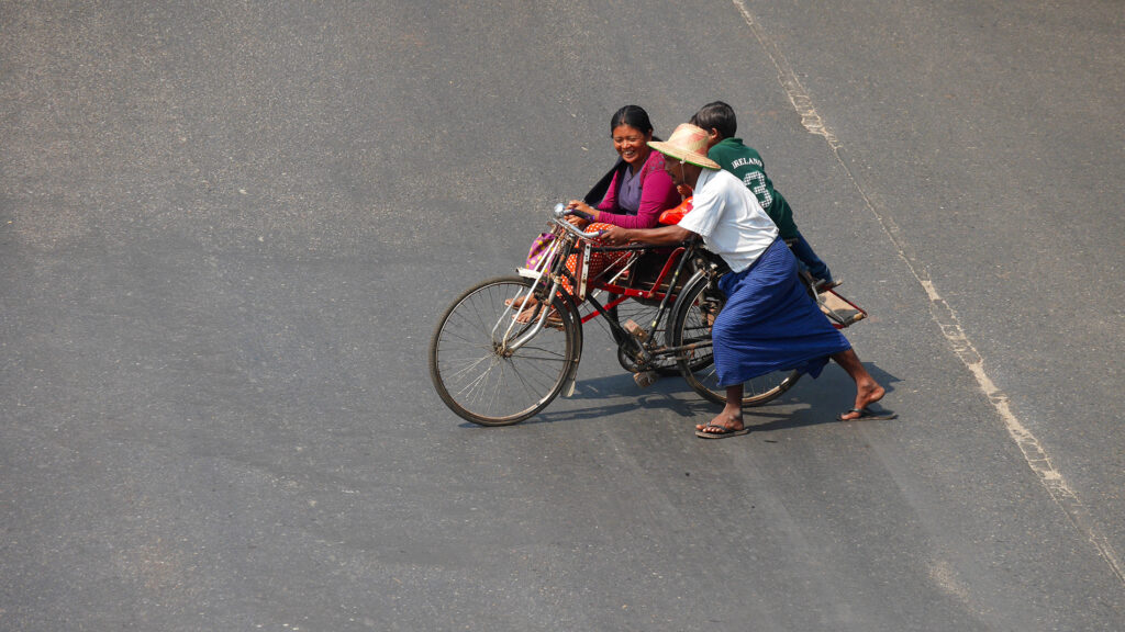 Bicycle is more the local more of transport