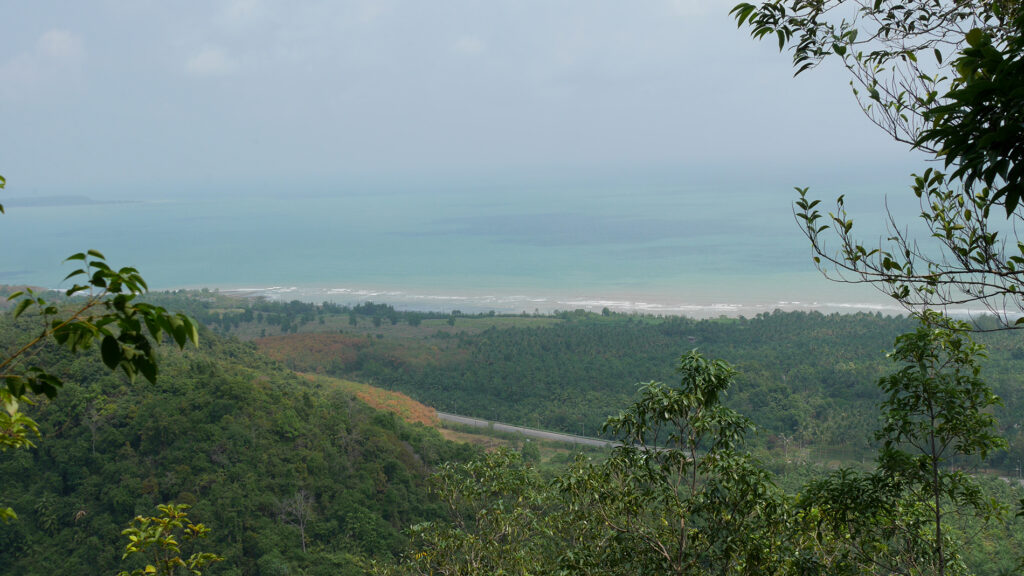 Chumphon coastline